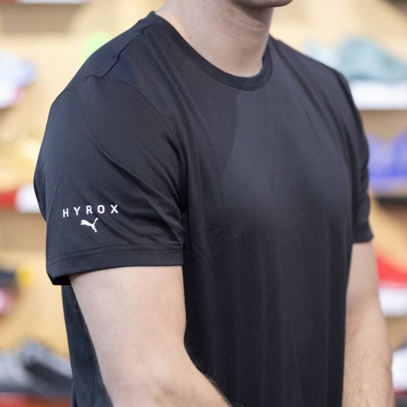 Puma HYROX PERFORMANCE CITY Herren-T-Shirt – schwarz