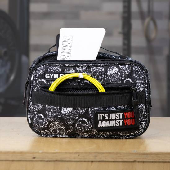 Workout Taštička do gymu GYM BAG - lebky