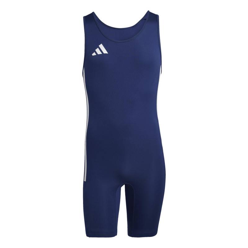 Männer Gewichtheben - Kraftdreikampf Trikot adidas blau