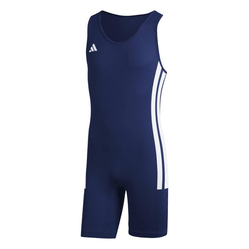 Uomini di sollevamento pesi - maglia powerlifting adidas blu