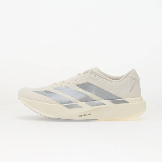 Adidas Běžecké Adizero EVO SL Woven Shoes - bílá/stříbrná