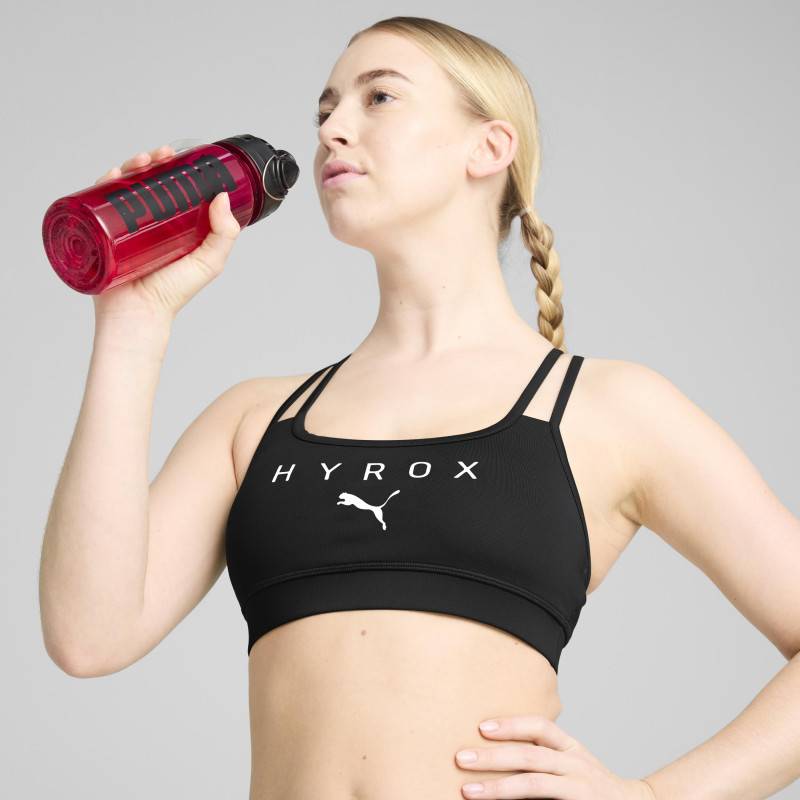 PUMA x HYROX move strappy sports bra - black