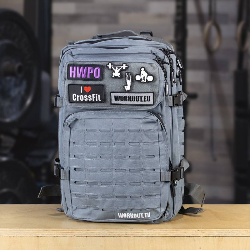 Fitness-Rucksack WORKOUT 2.0 - grau