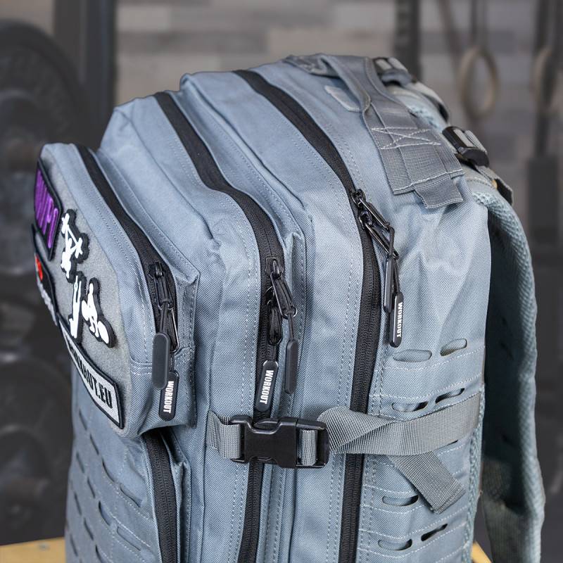 Fitness Backpack WORKOUT 2.0 - grey