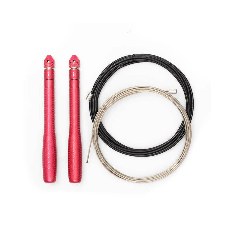 Top bullet comp Elite SRS jump rope - pink (two cables)