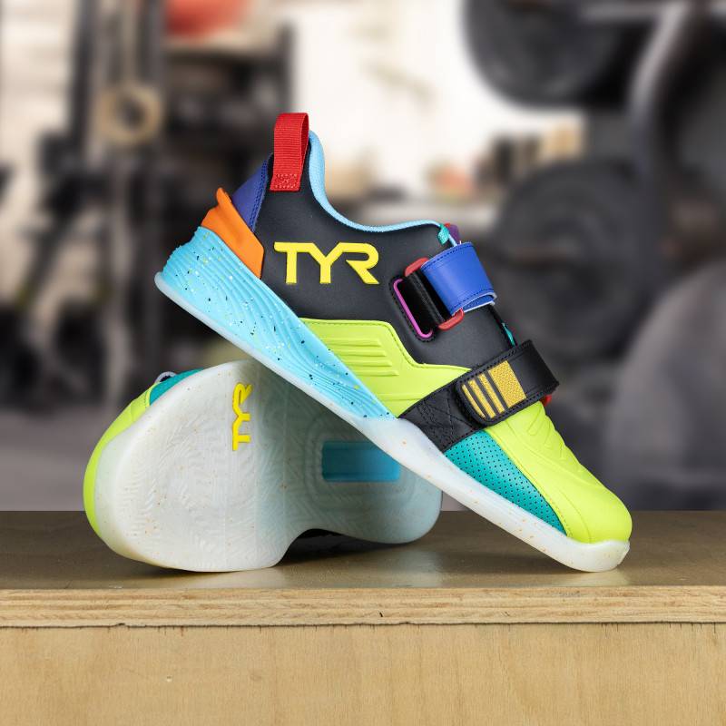 Weightlifting Shoes TYR L-2 Lifter - Acid Bath