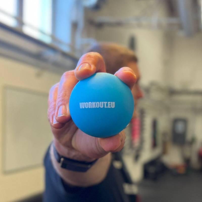 Massage Lacrosse ball WORKOUT - blue