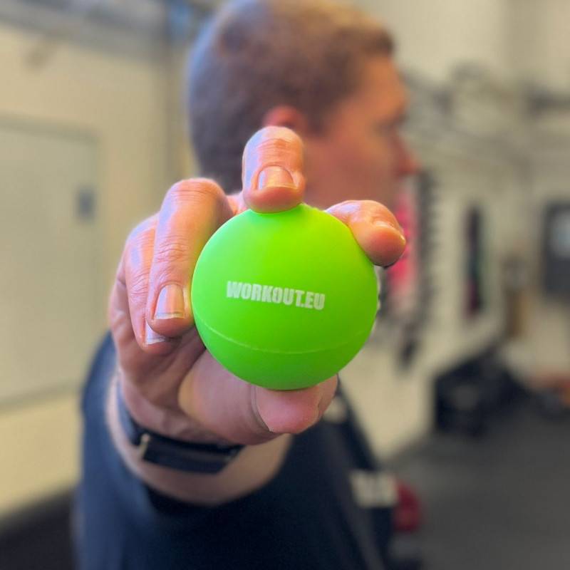 Massageball Lacrosse WORKOUT - grün