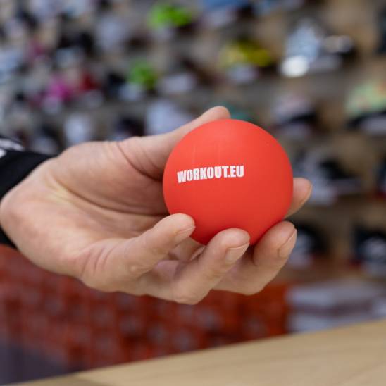 Workout Masážní míček Lacrosse ball - červený