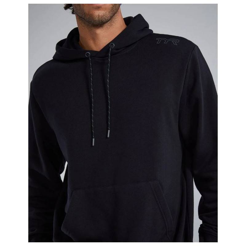 Man hoodie TYR Fleece - black