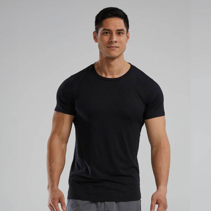 Mens TYR lightweight ultrasoft t-shirt - black