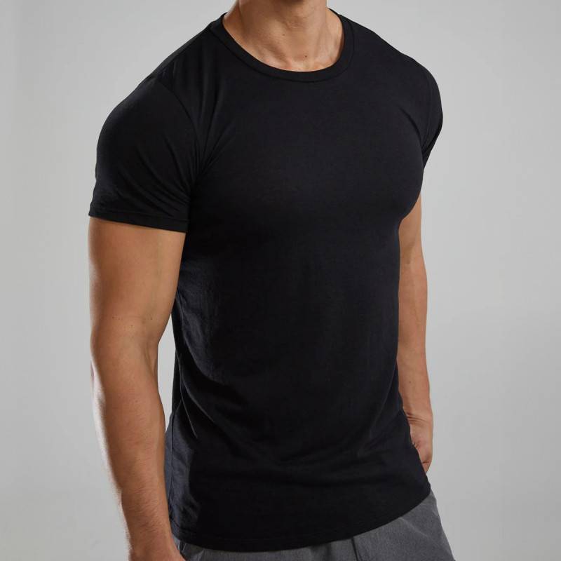 Maglietta leggera ultrasoft TYR da uomo - nero