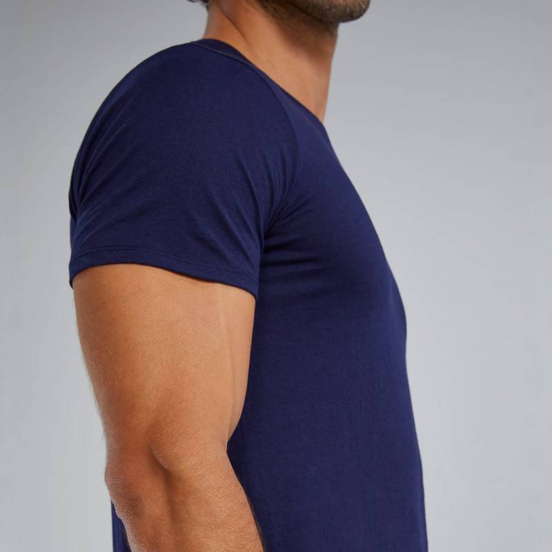 T-shirt TYR leggera e ultramorbida da uomo - blu