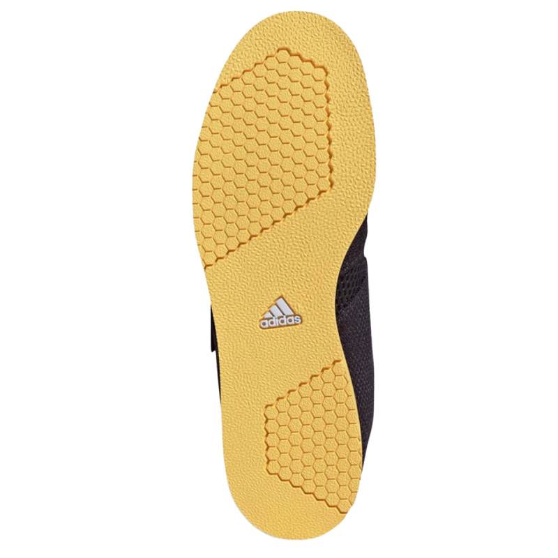 Powerlift 5 Weightlifting Shoes - Dark Black/Yellow