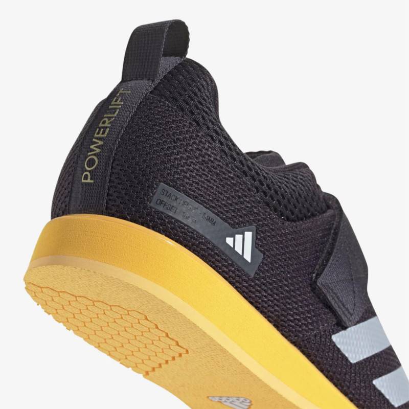 Powerlift 5 Gewichtheberschuhe - Dunkelschwarz/Gelb