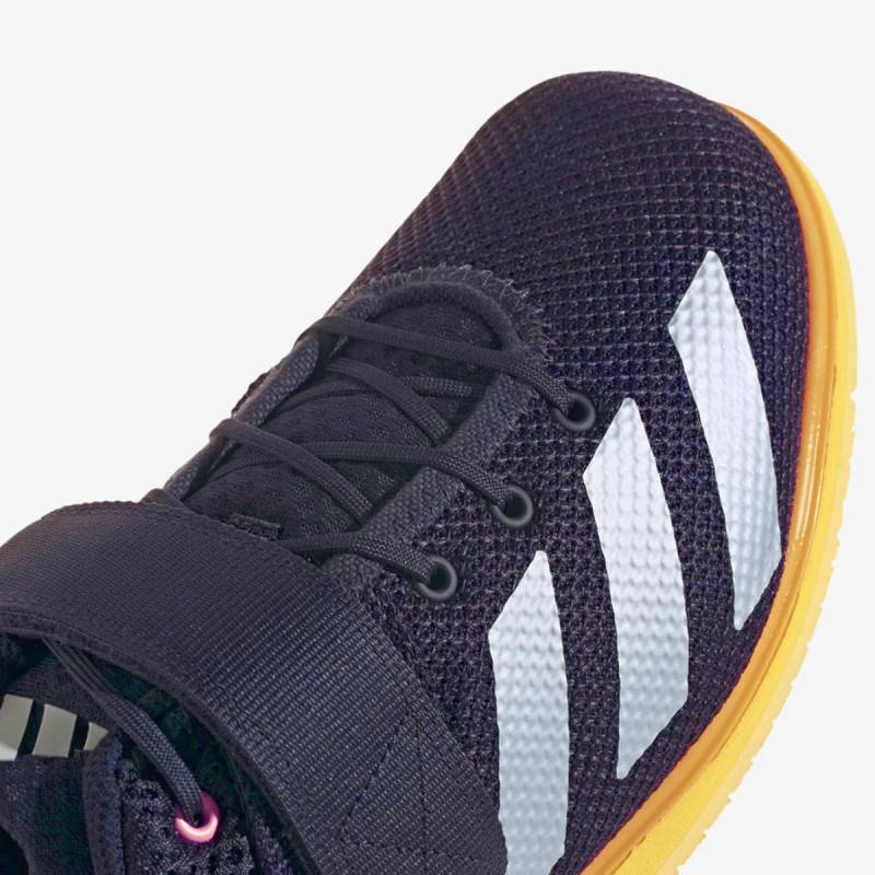 Powerlift 5 Weightlifting Shoes - Dark Black/Yellow