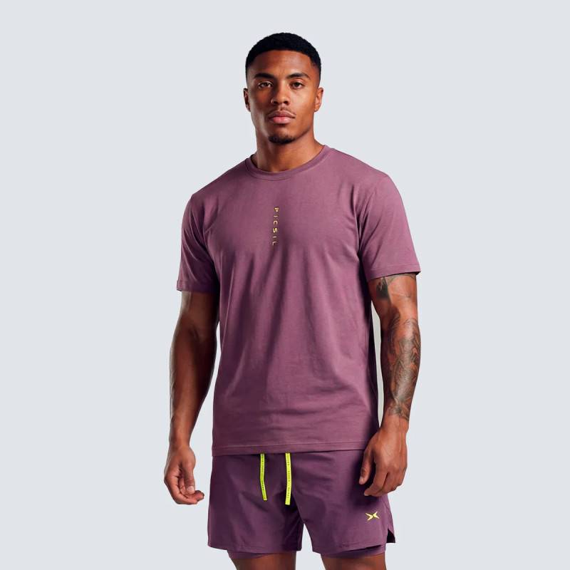 Herren Funktions-T-Shirt Picsil Performance SS26 - lila