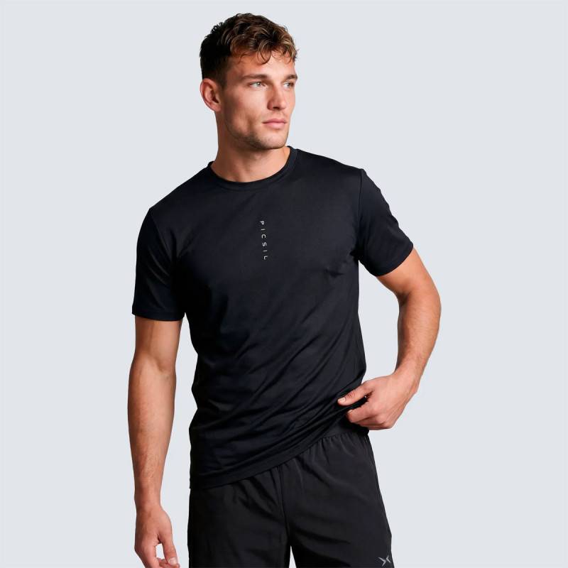 Herren Funktions-T-Shirt Picsil Performance SS26 - schwarz