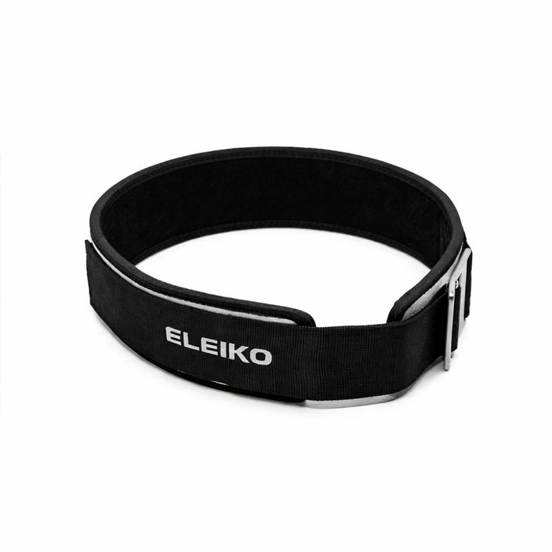 Eleiko EVA belt with stainless steel buckle - white