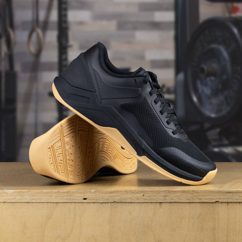 Herren CrossFit Schuhe TYR CXT-3 - schwarzer Gummi