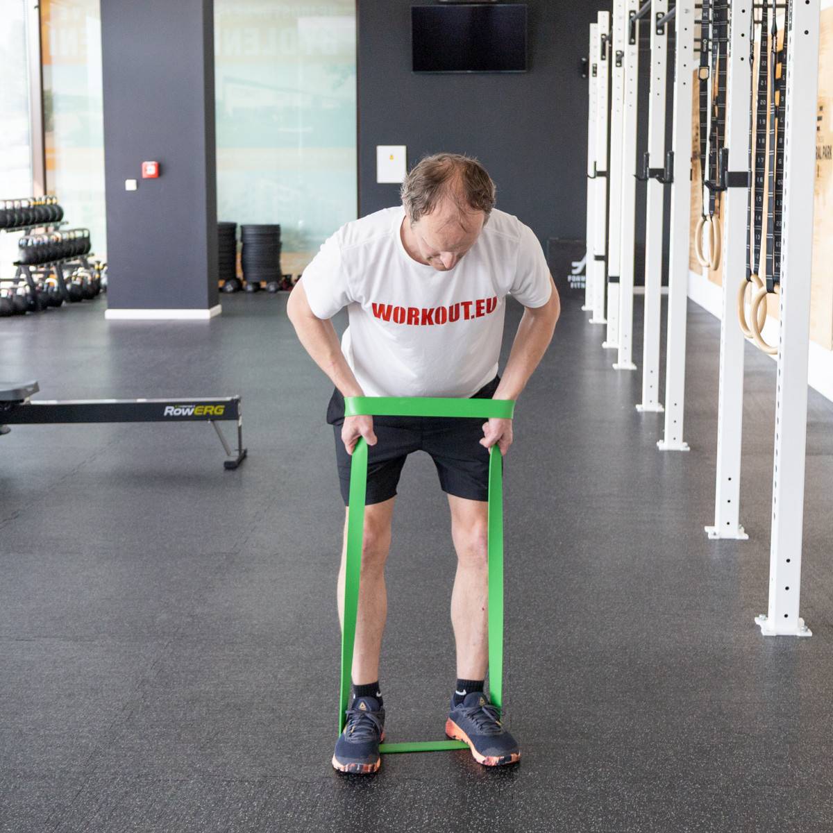 Fitness Band WORKOUT grün - 45 kg