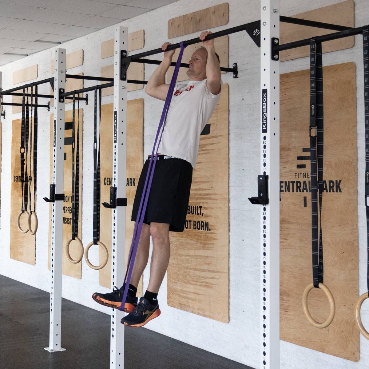 Resistenza in gomma WORKOUT viola - 29 kg