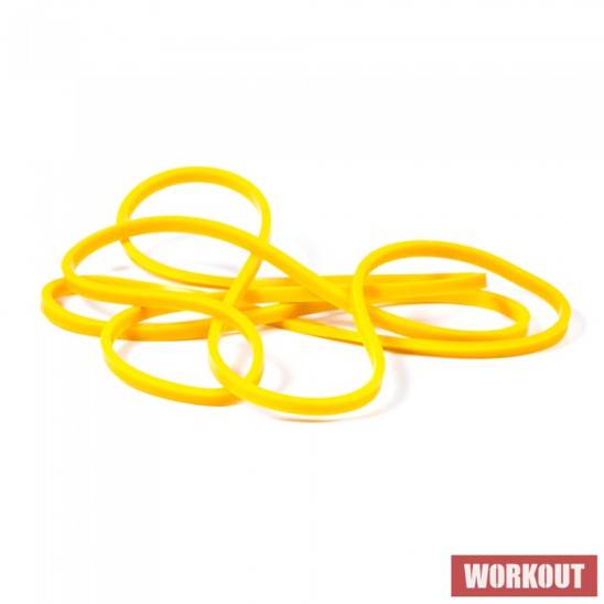 Odporová guma WORKOUT žlutá - 7 kg
