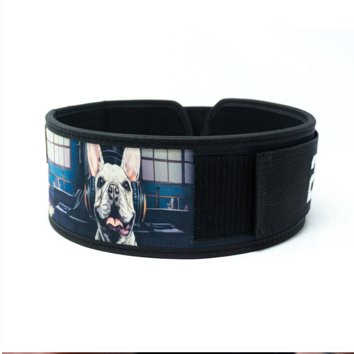 Weightlifting belt 2POOD - French Bulldog