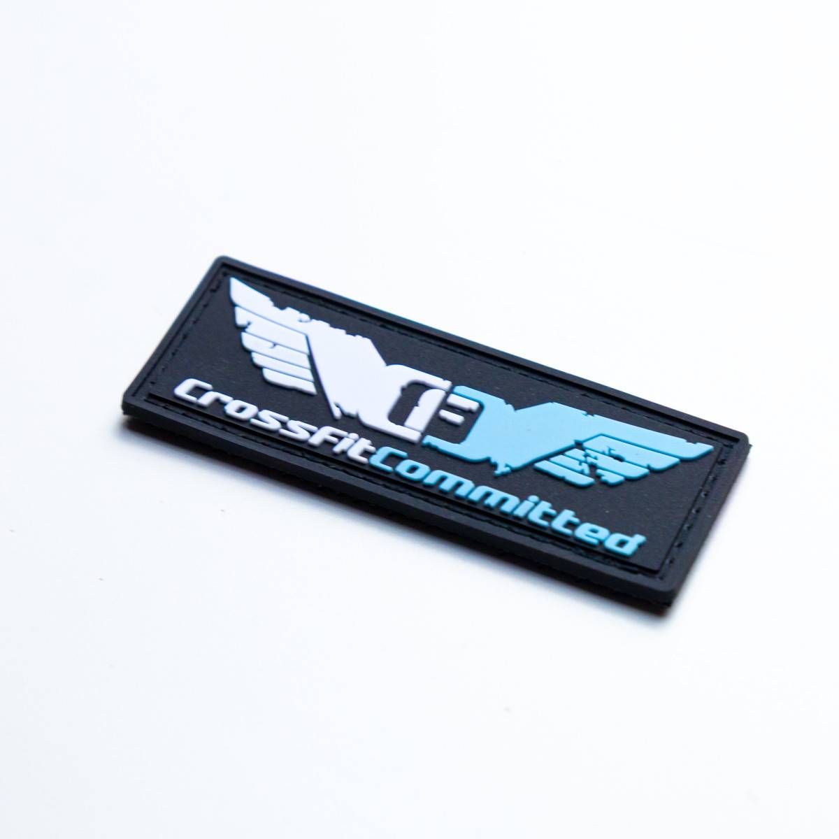 Nášivka se suchým zipem CrossFit Commited logo