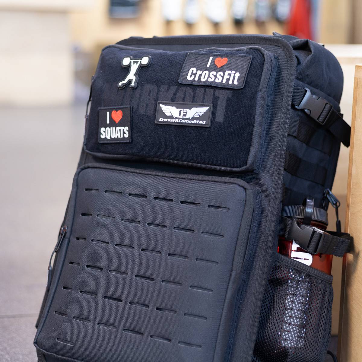 Nášivka se suchým zipem CrossFit Commited logo
