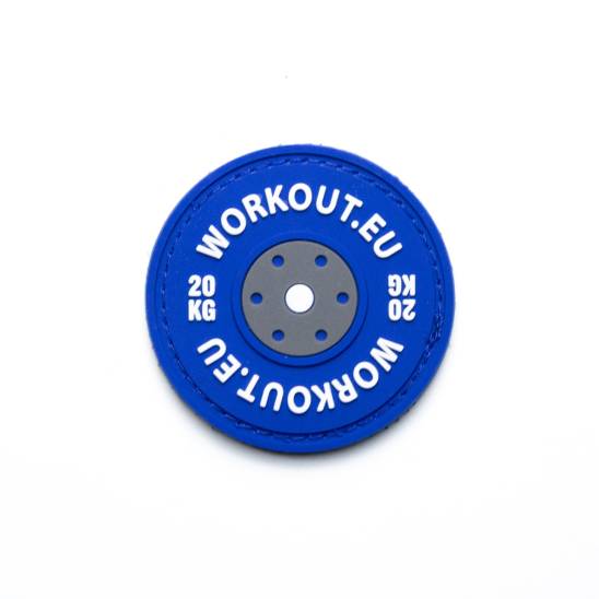 Workout Bumper 20 kg - nášivka se suchým zipem