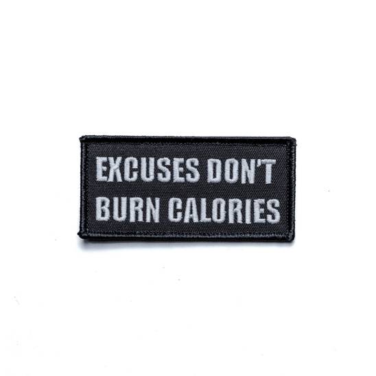 Workout Exclusive dont burn calories - nášivka se suchým zipem