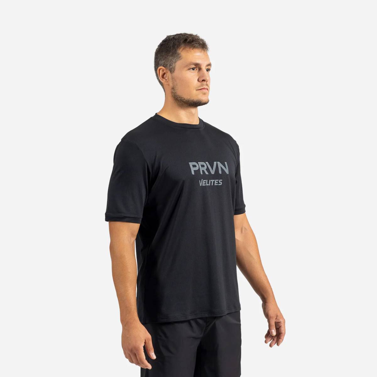 Herren-T-Shirt Velites PRVN Holo - schwarz