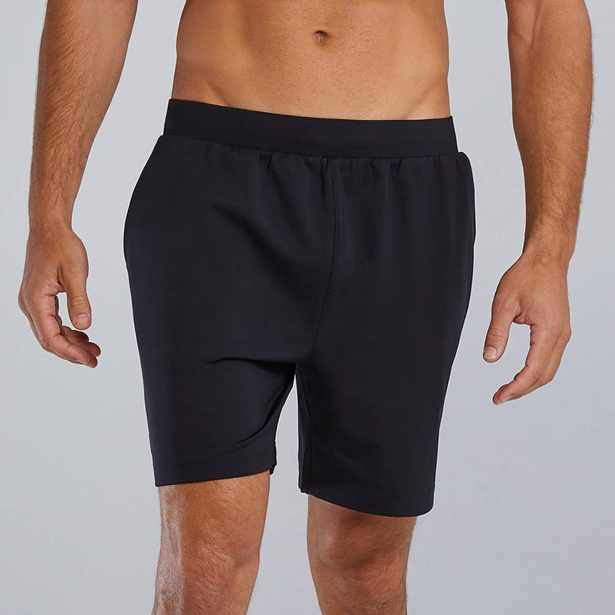 Pantaloncini TYR Elevation 7 da uomo - nero