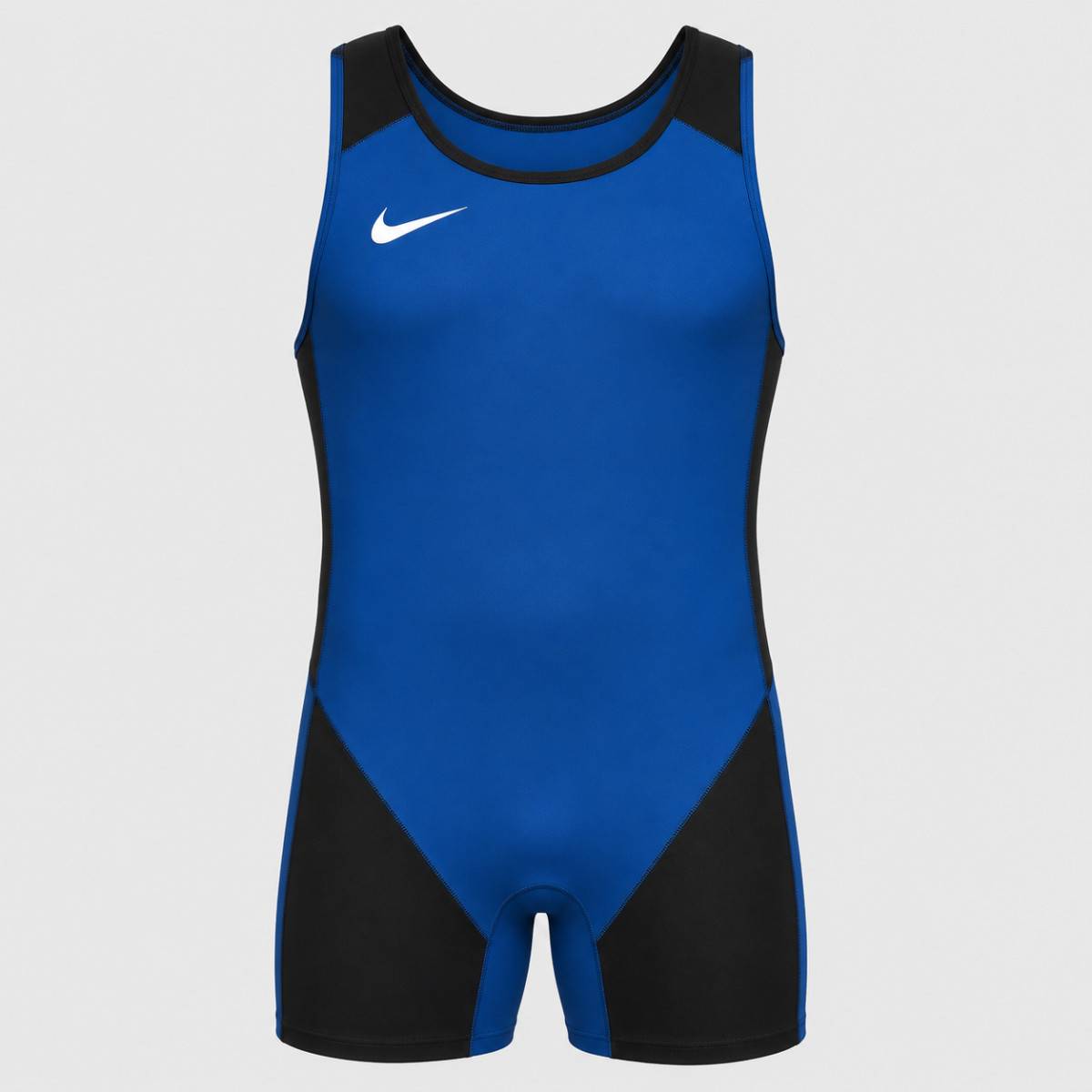 Canotta da sollevamento pesi Nike da uomo, blu e nera