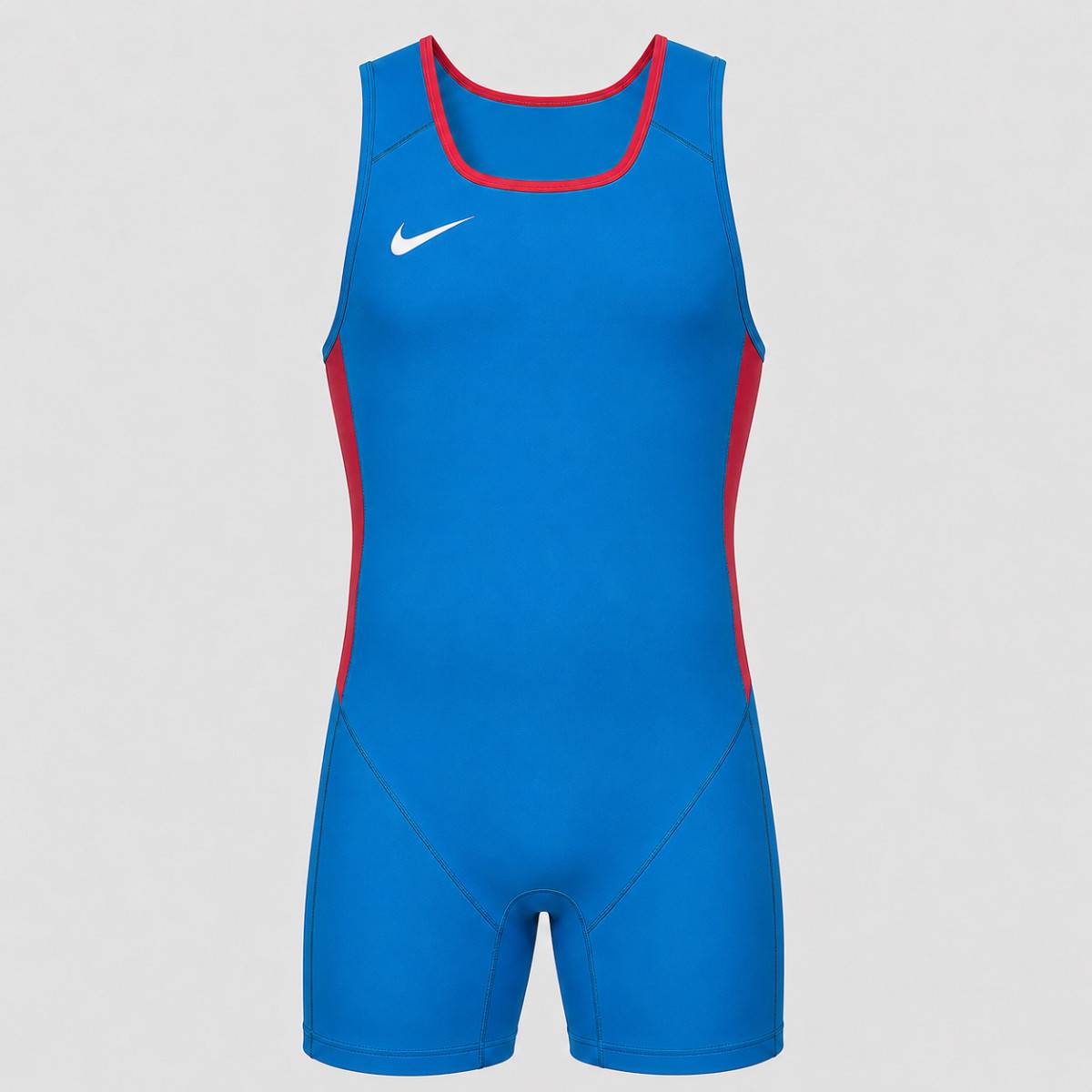 Pánský trikot Nike Weightlifting Singlet blue/scarlet