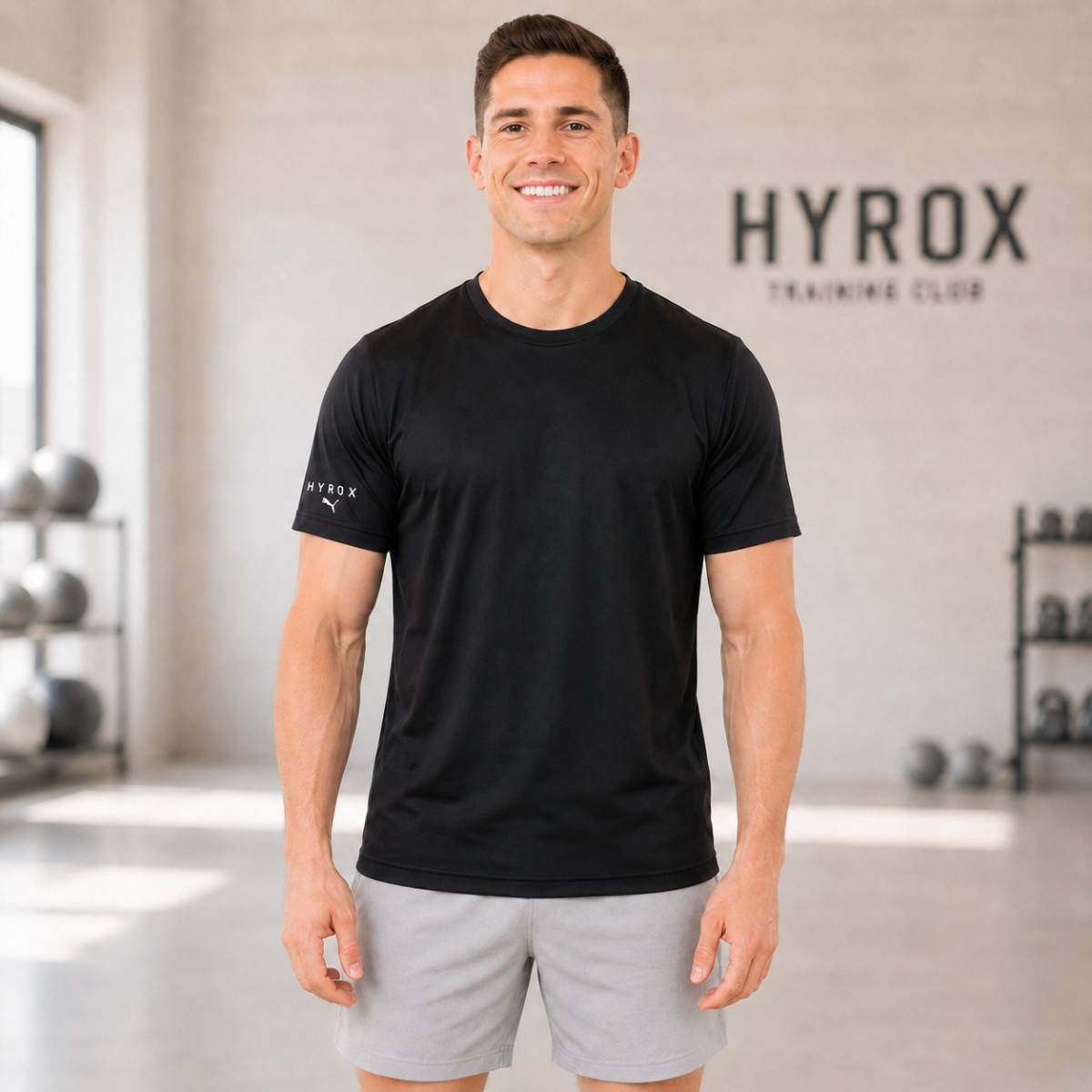 Pánské tričko Puma HYROX PERFORMANCE CITY - černé