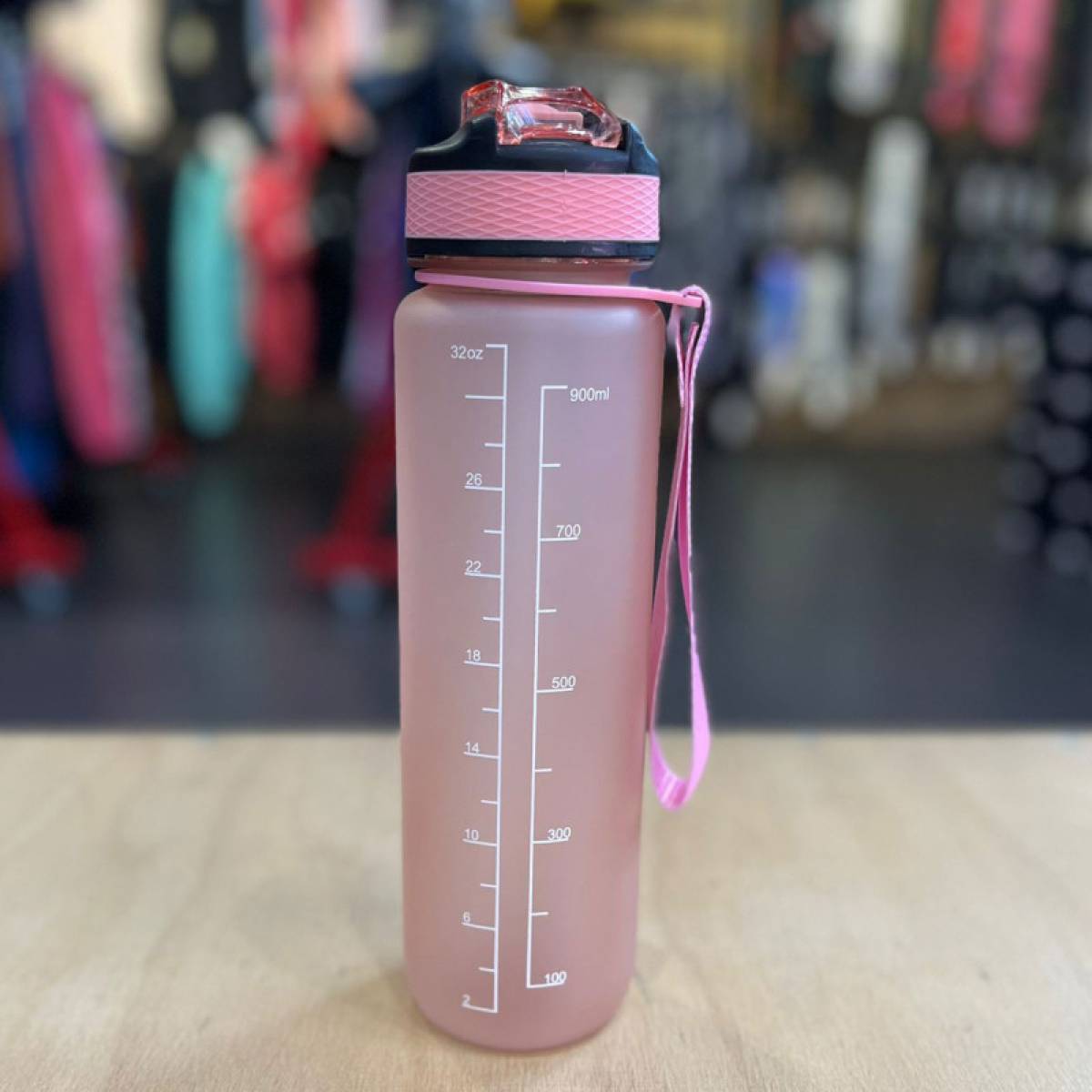WORKOUT Bottiglia da 1000 ml in Tritan - pesca