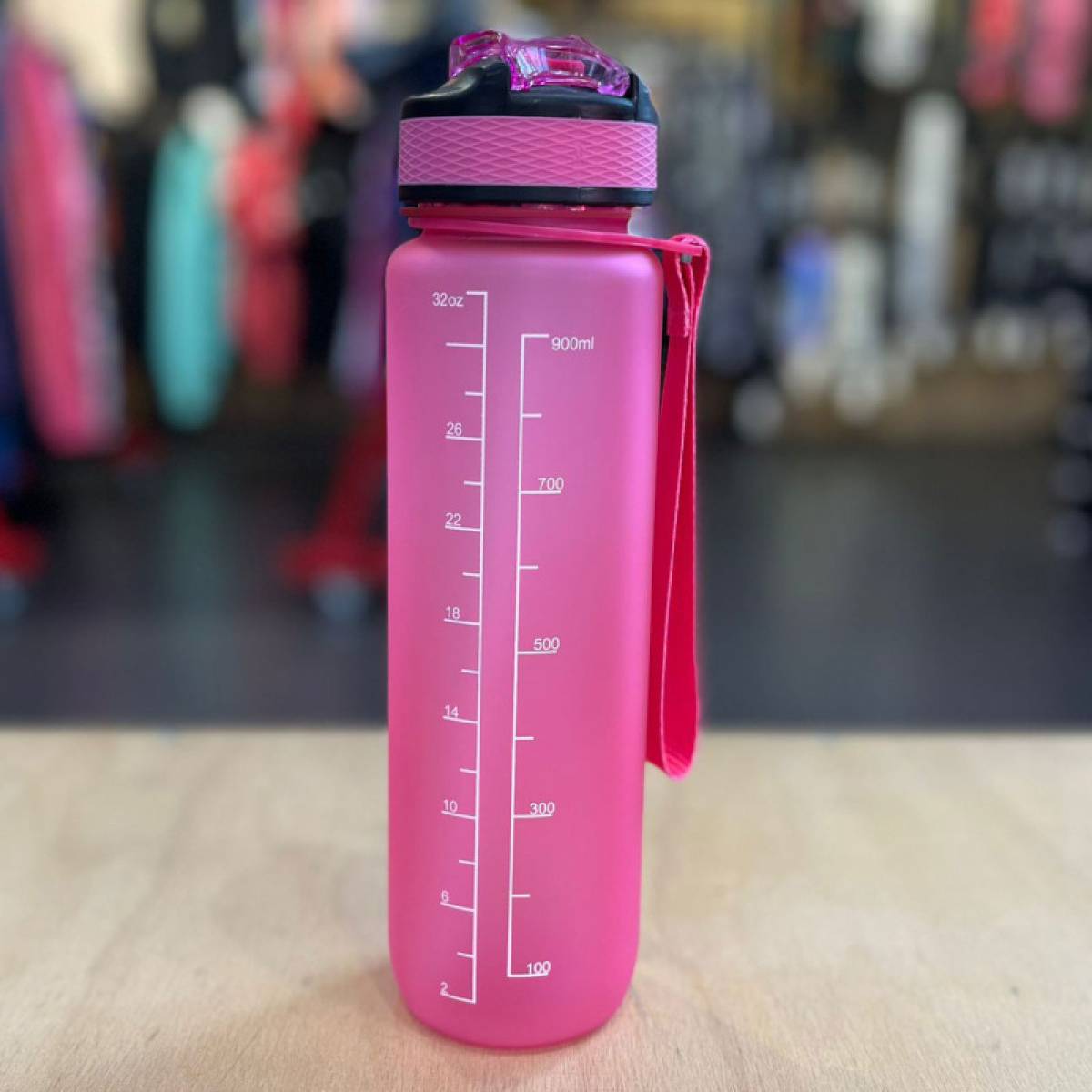 WORKOUT Tritan 1000 ml Trinkflasche - rosa