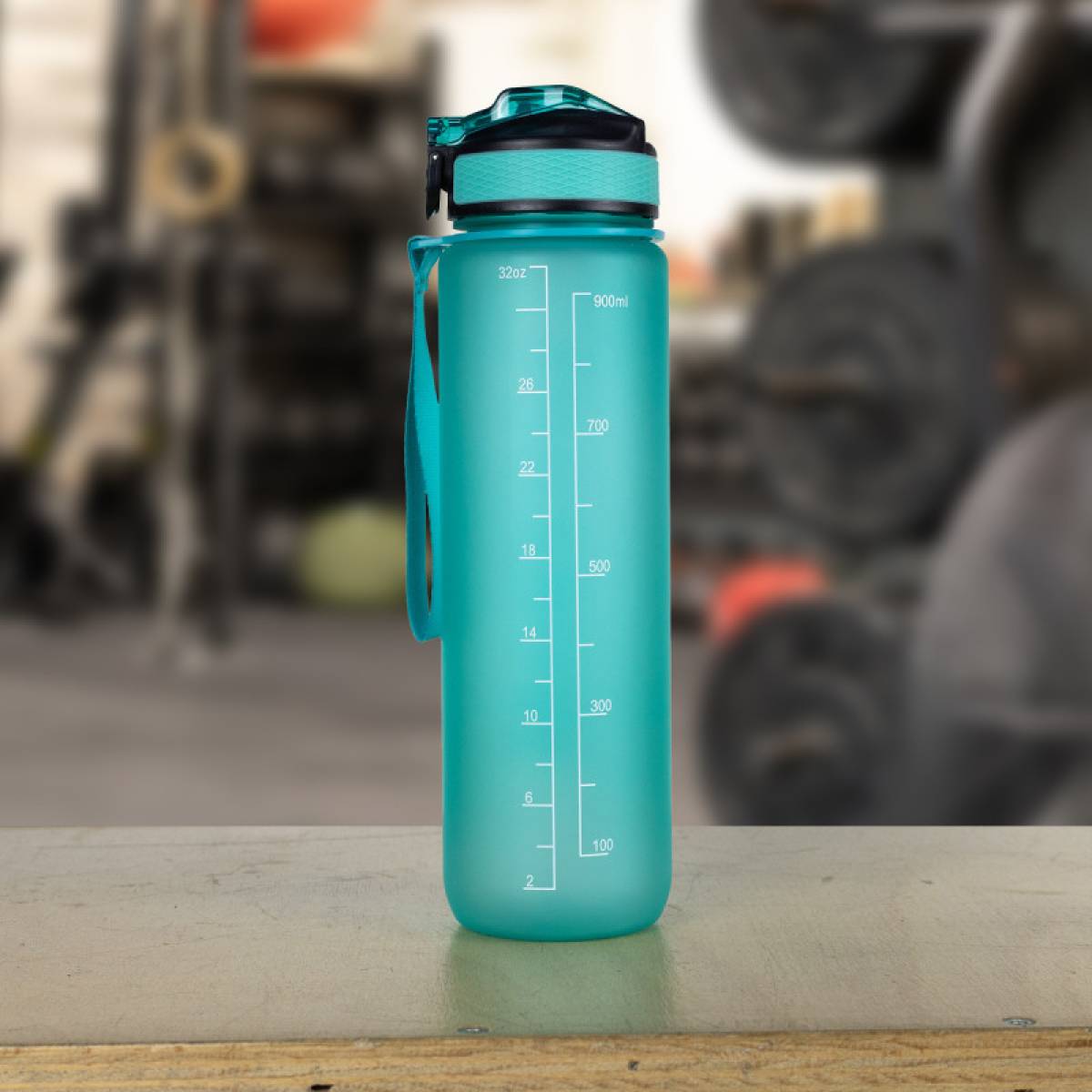 WORKOUT Bottiglia da 1000 ml in Tritan - verde