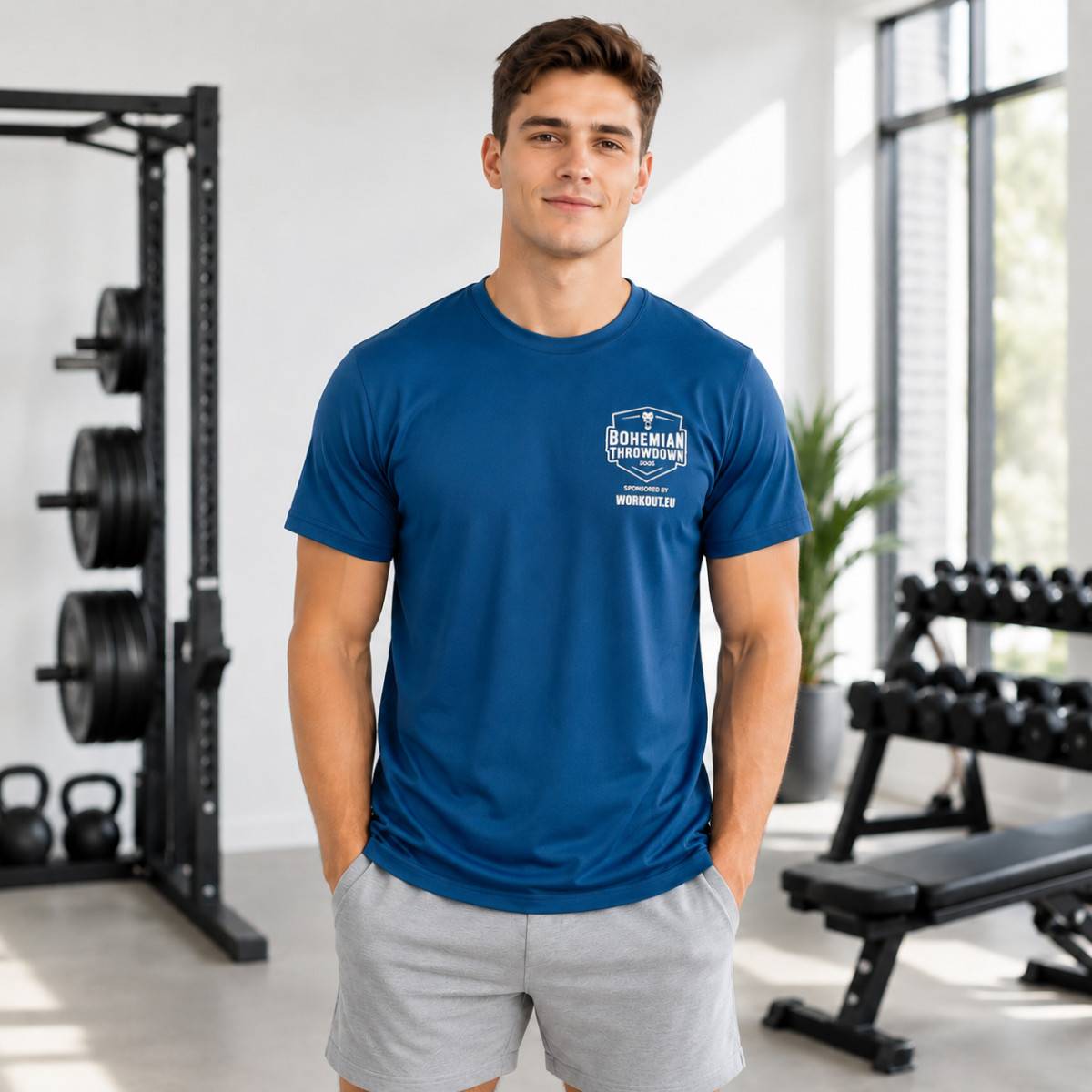Herren-T-Shirt WORKOUT - Bohemian Throwdown 2025 Athlete