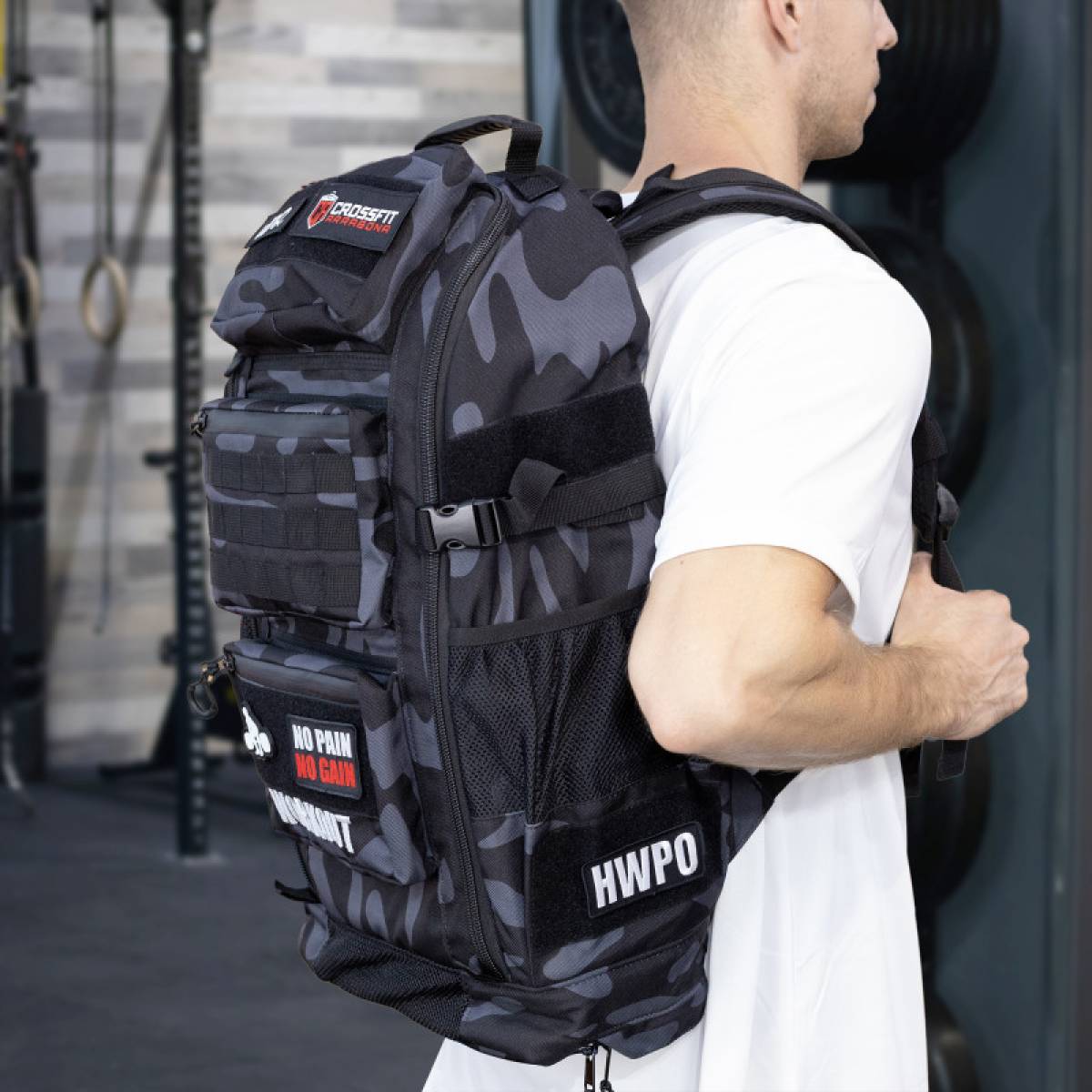 Fitness backpack Golias WORKOUT - 50 l - camo
