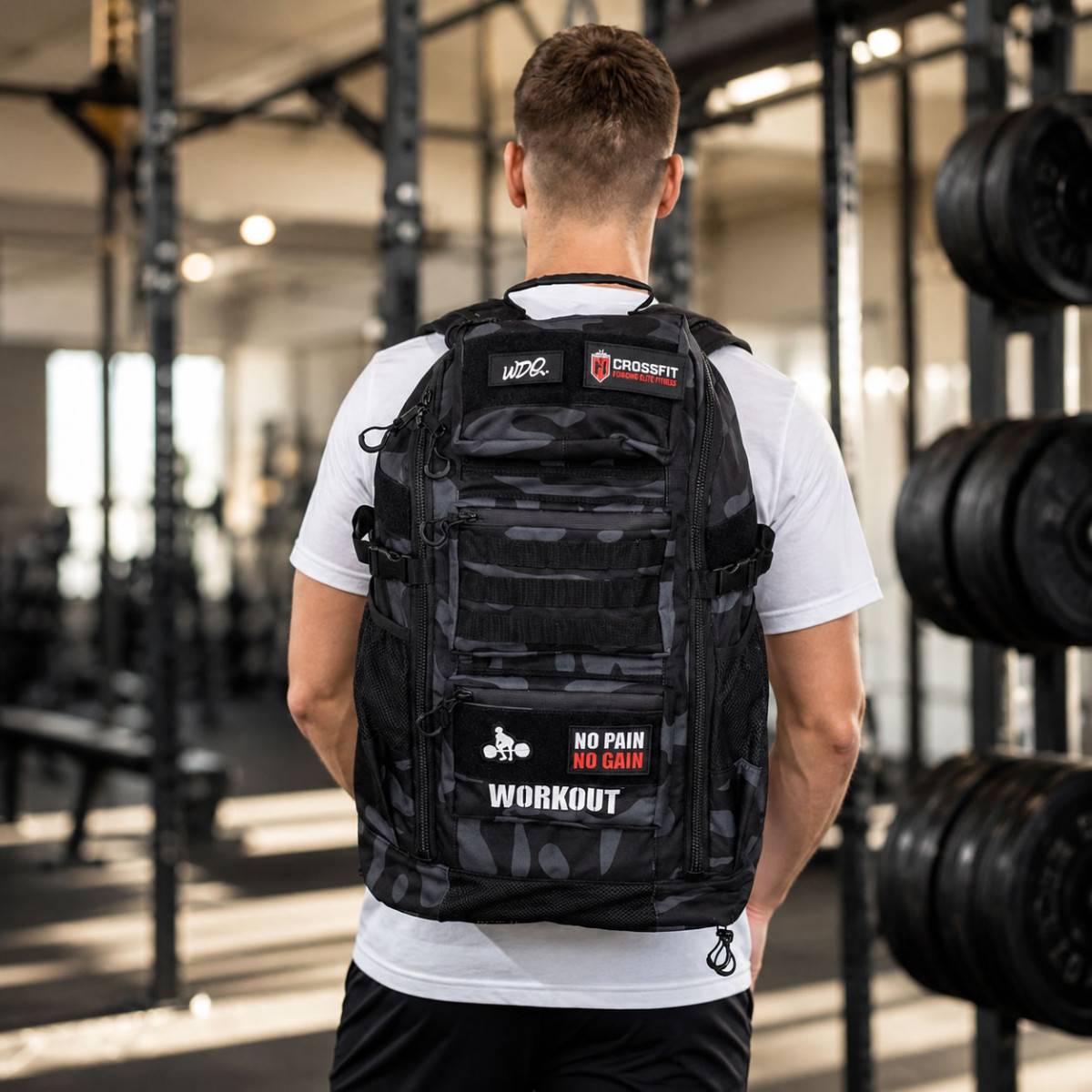 Fitness backpack Golias WORKOUT - 50 l - camo