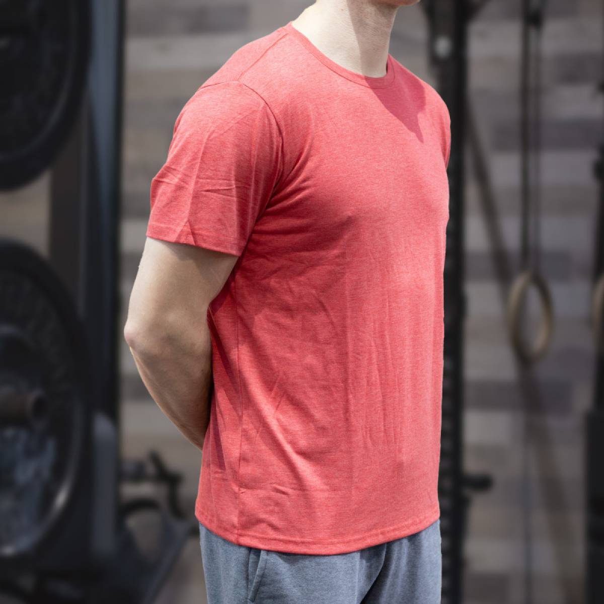 Pánské sportovní tričko WORKOUT - červené