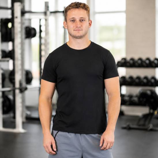 sportovní tričko WORKOUT - černé