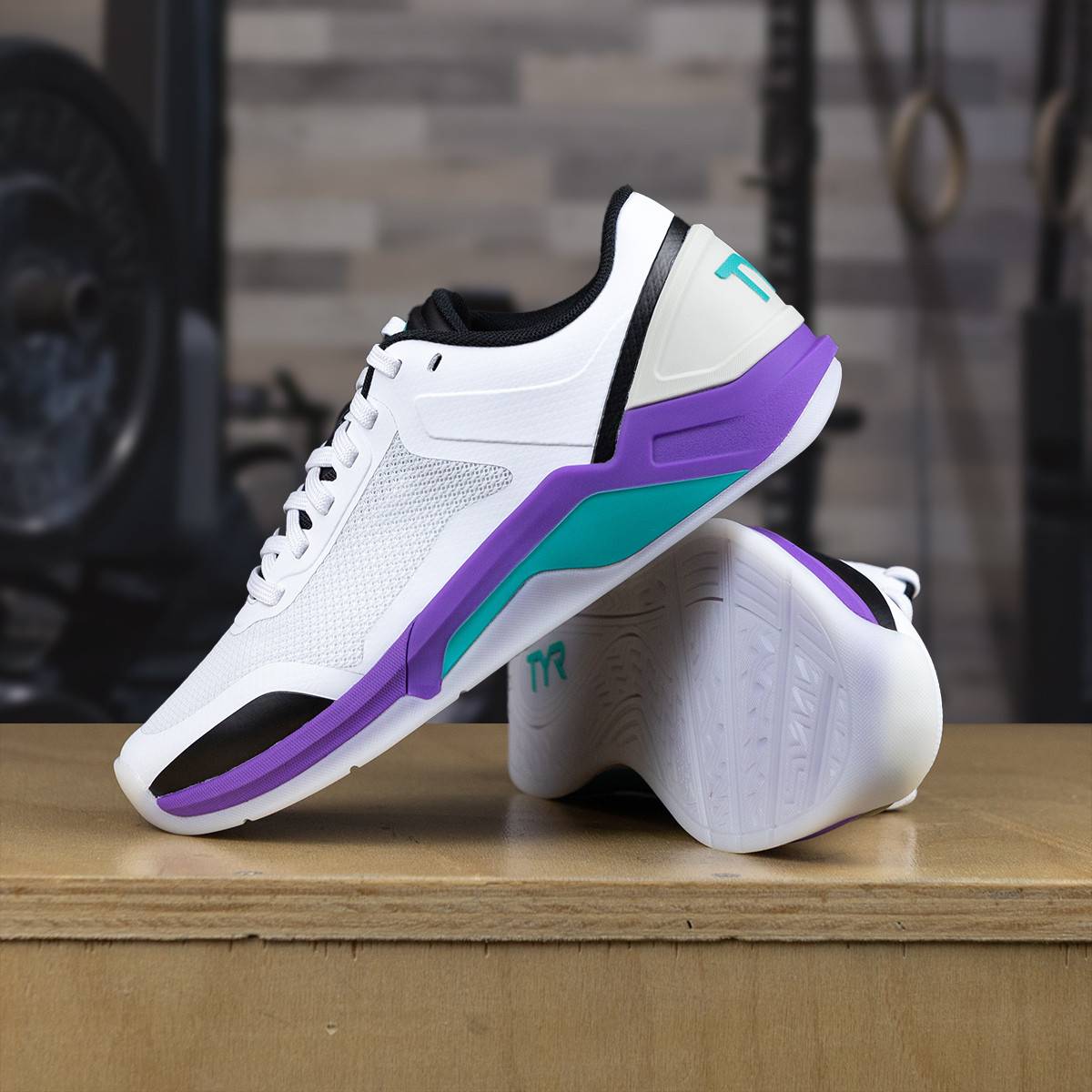 Damen CrossFit Schuhe TYR CXT-3 - weiß und lila