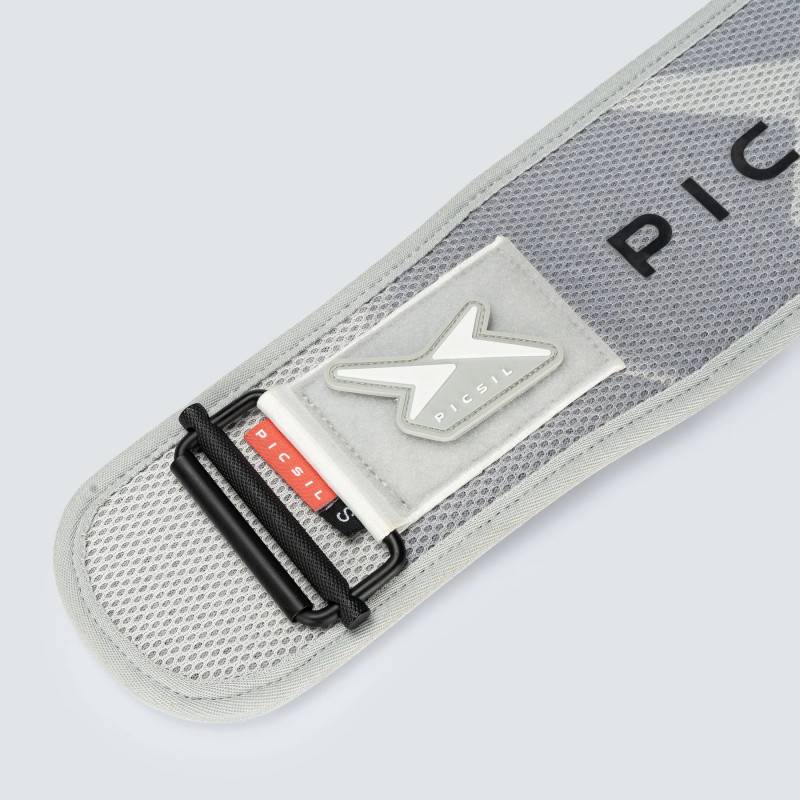 Cintura da sollevamento pesi Picsil Lumbar Belt FY26 - bianca