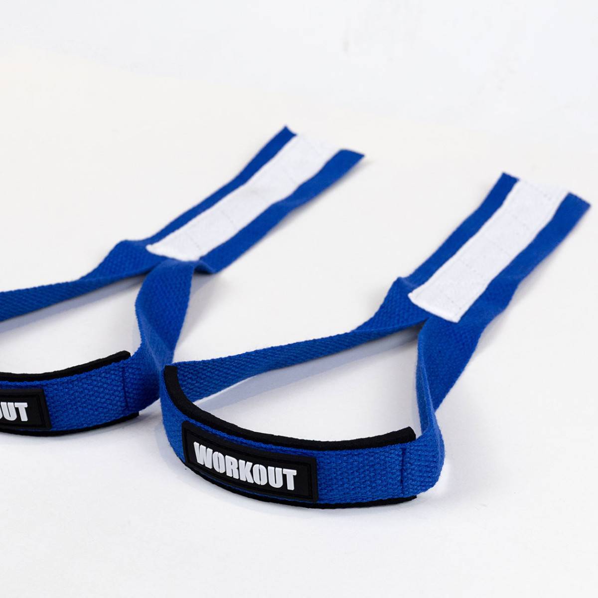 WORKOUT Gewichtheber-Shirts - blau/weiß
