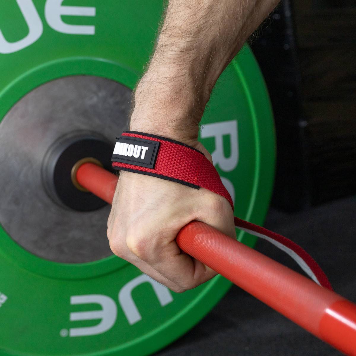 WORKOUT Gewichtheber-Shirts - rot/weiß