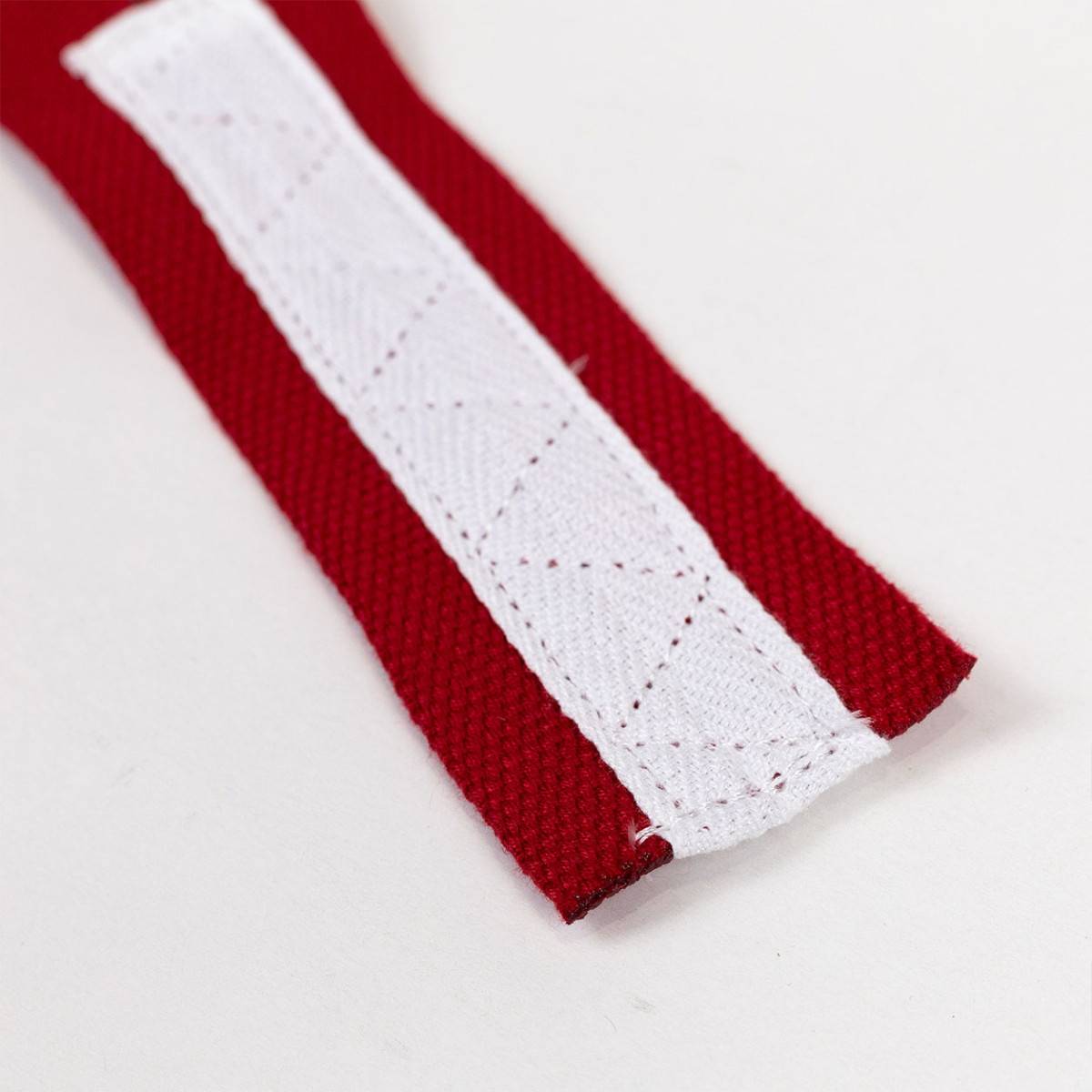 Mancette da sollevamento pesi WORKOUT - rosso/bianco